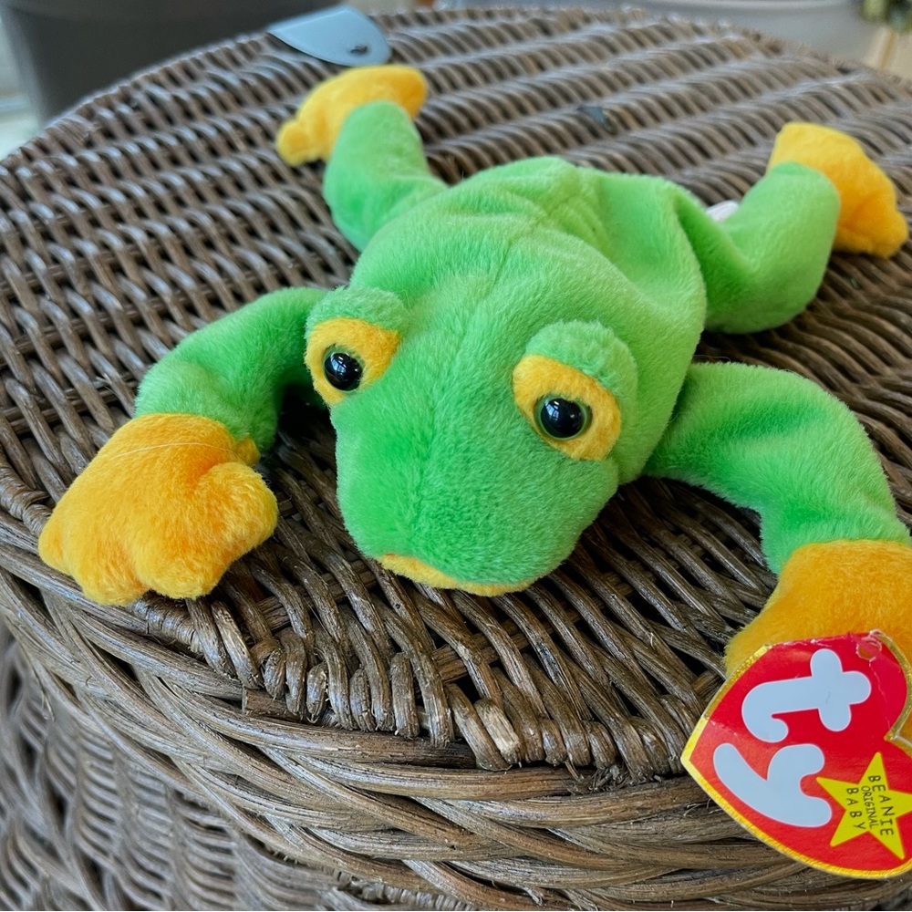 TY beanie baby (1997) Smoochie the Frog